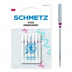 Igle Schmetz Embroidery Stick NM 75