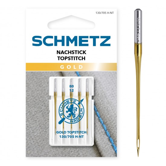 Igle Schmetz Gold Topstitch NM 80