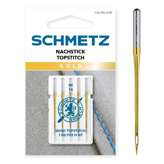Igle Schmetz Gold Topstitch NM 90