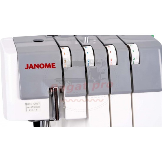 "Janome" 454D overlok mašina