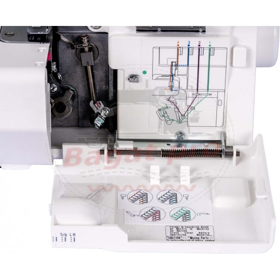 "Janome" 454D overlok mašina