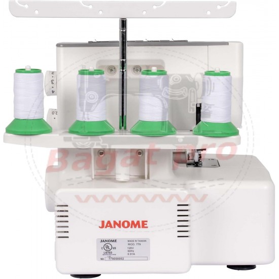 "Janome" 454D overlok mašina