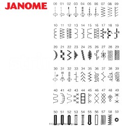 "Janome" DXL 603