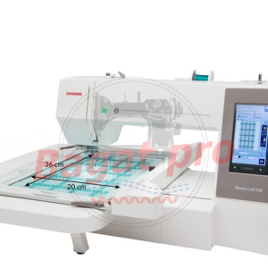 "Janome" Memory Craft 550E + program za vez Artistic digitizer JR. Mašina za vez