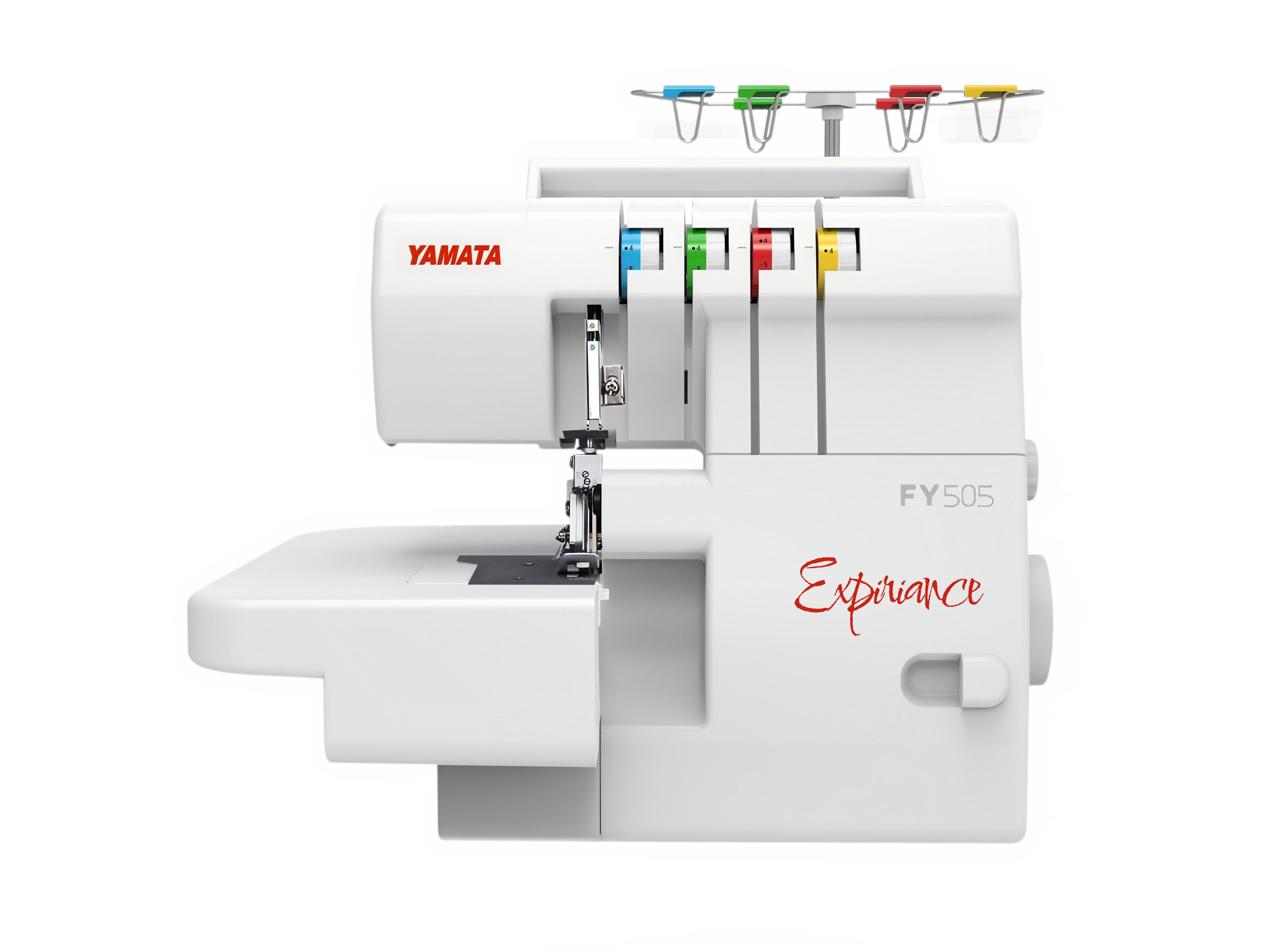 Yamata-fy505-expiriance Yamata FY505 overlok mašina